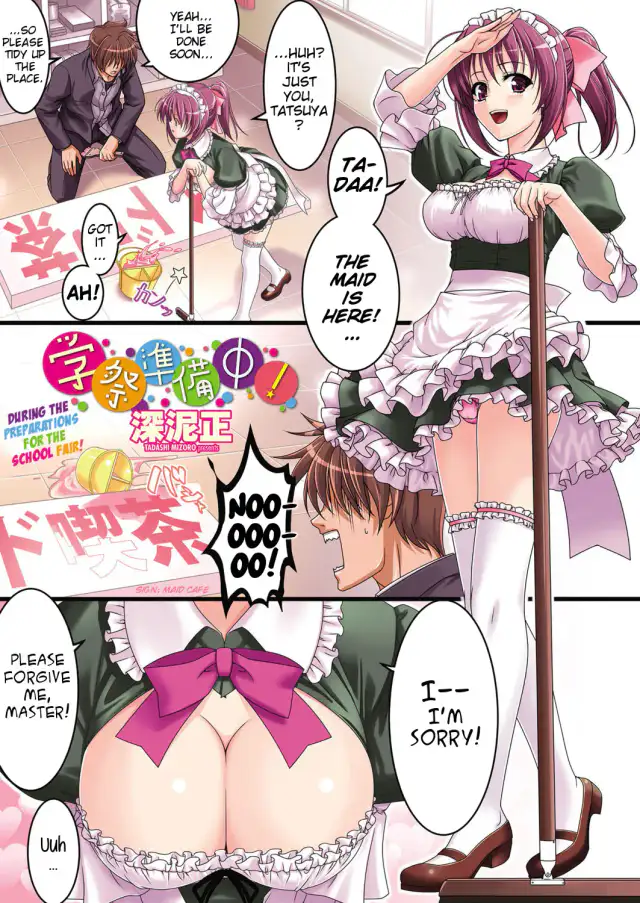 During the Preparations for the School Fair! cover